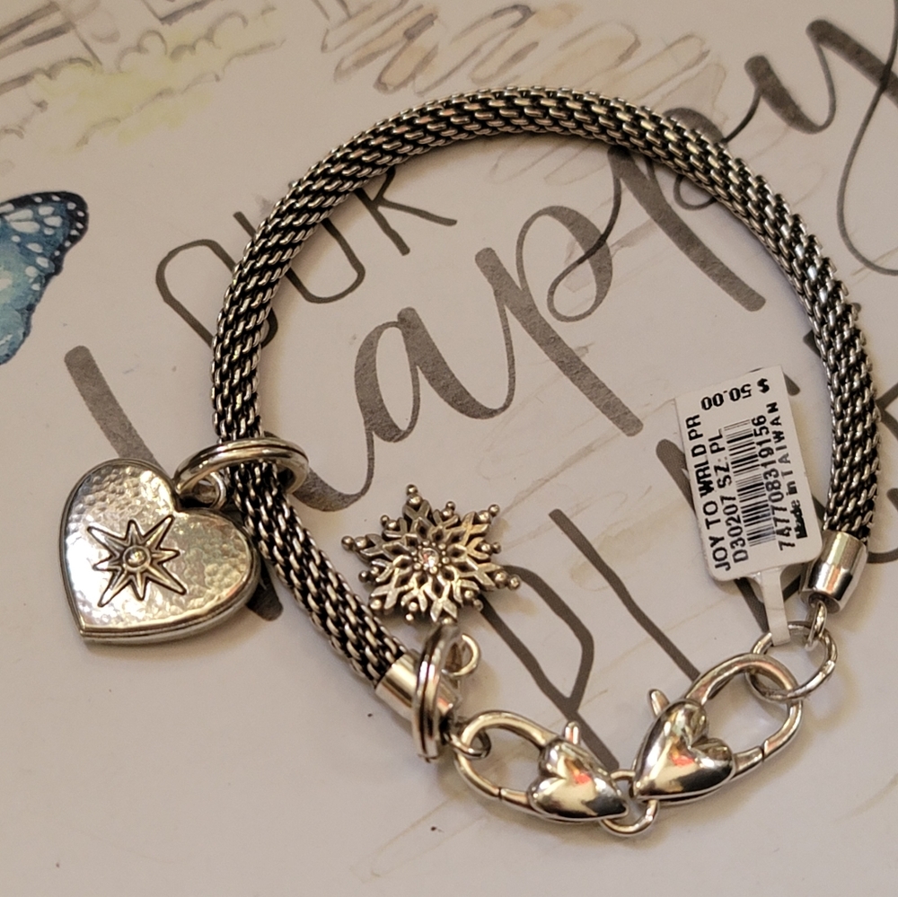 Joy to the world Brighton bracelet with charms - Picture 5 of 7